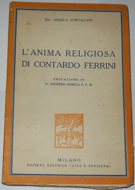 L'anima religiosa di Contardo Ferrini