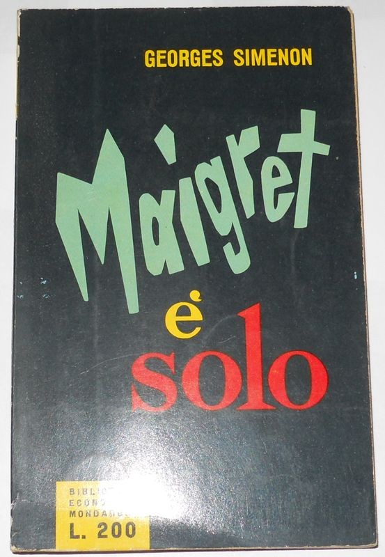 Maigret è solo (Ottobre 1956)