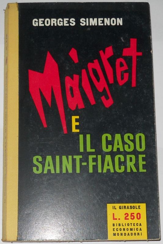 Maigret e il caso Saint – Fiacre (Ottobre 1959)