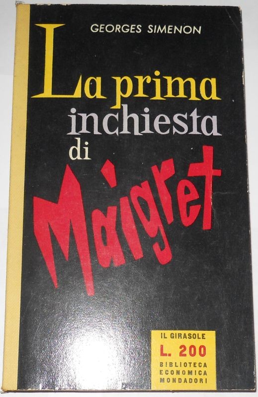 La prima inchiesta di Maigret (Agosto 1957)