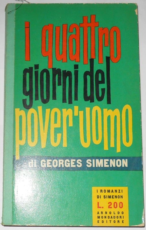 I quattro giorni del pover'uomo
