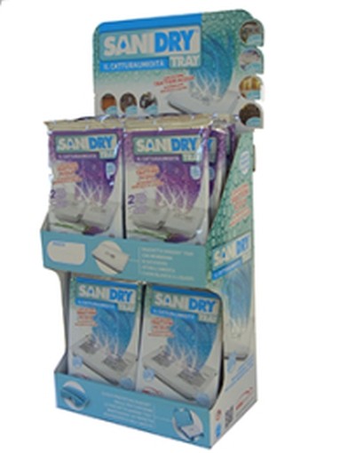 ESPOSITORE DEUMIDIFICATORI SANIDRY TRY 10+10