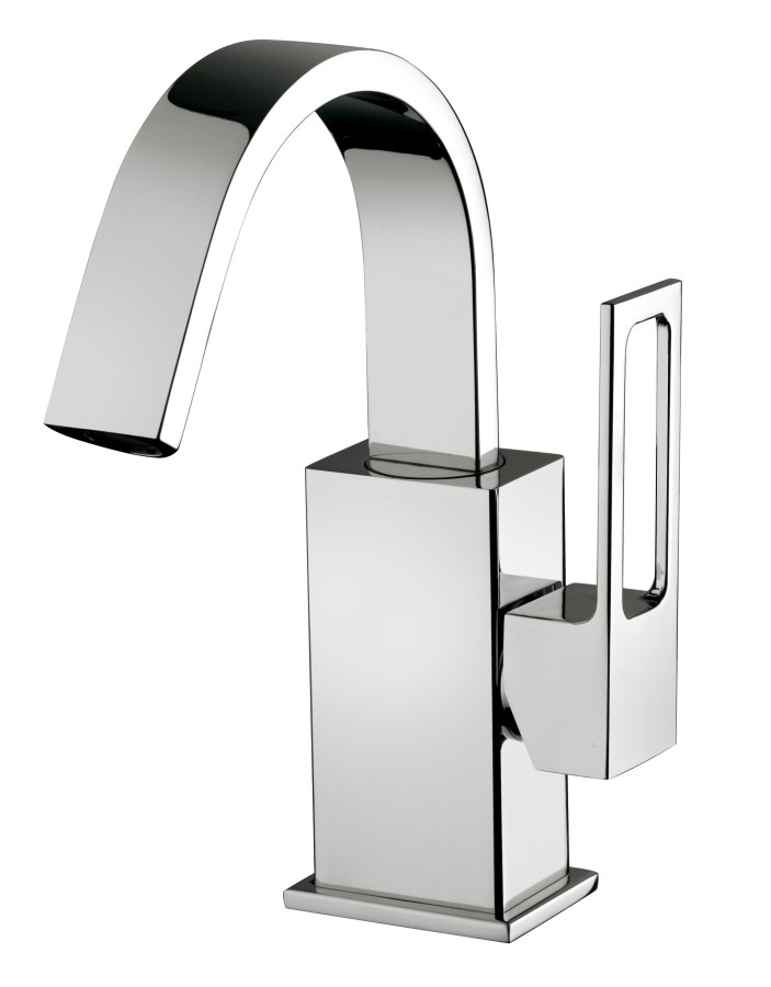 EFFE Miscelatore bidet girevole Scarico Automatico 1' 1/4 canna piatta