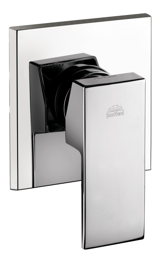 ELLE Miscelatore incasso piastra INOX leva Standard
