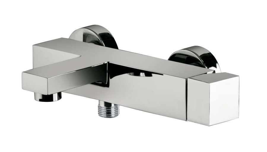 ELLE Miscelatore vasca senza duplex leva Cubo