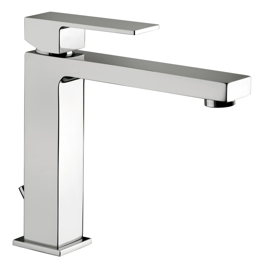 ELLE Miscelatore lavabo Scarico Automatico 1'1/4 Prolungato MEDIO
