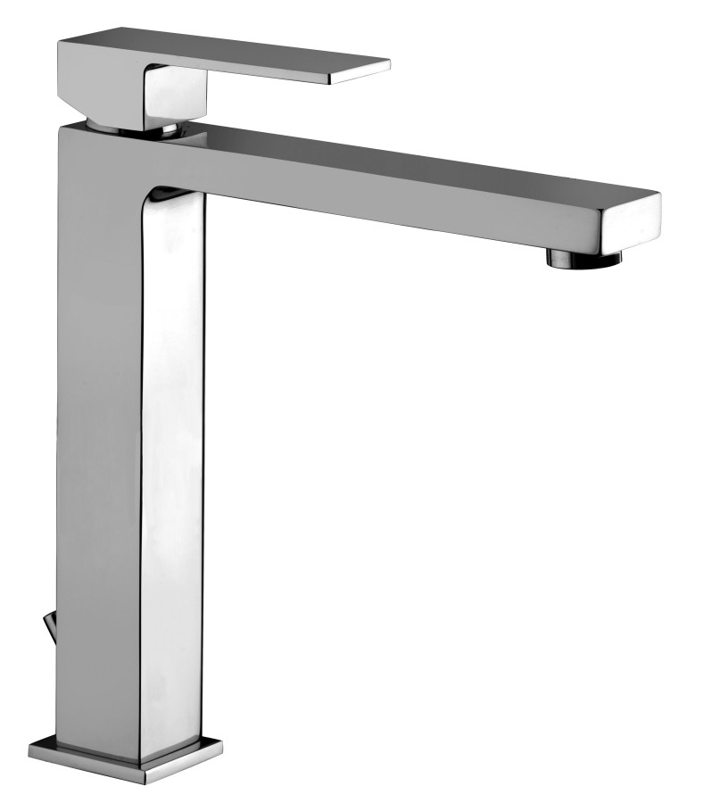ELLE Miscelatore lavabo Scarico Automatico 1' PROLUNGATO