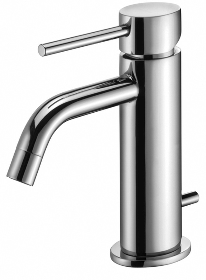 ELLILIGHT Miscelatore lavabo ellittico Scarico Automatico 1'
