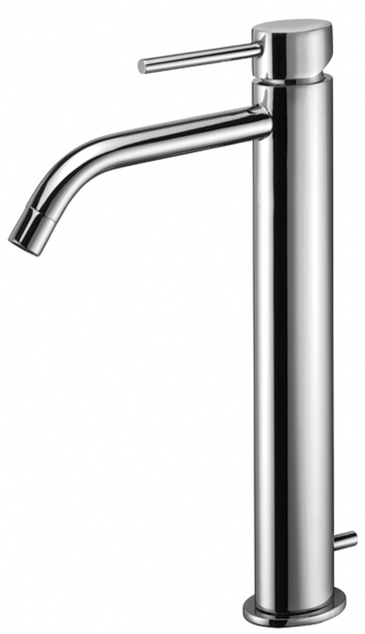 ELLILIGHT Miscelatore lavabo prolungato ellittico Scarico Automatico 1'