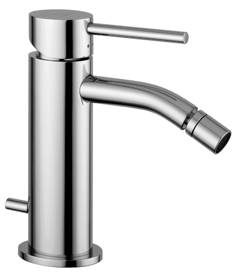 ELLILIGHT Miscelatore bidet ellittico Scarico Automatico 1' 1/4