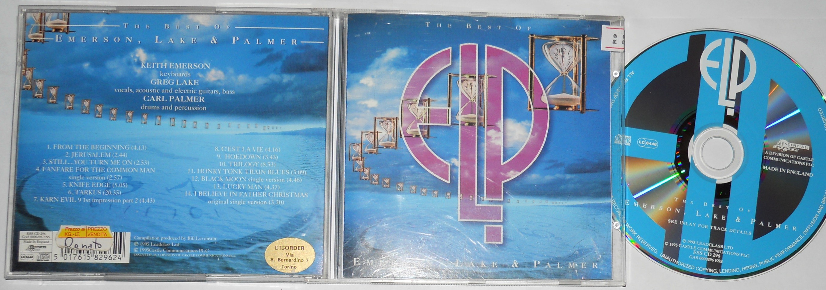 Lake & Palmer Emerson - The Best Of 