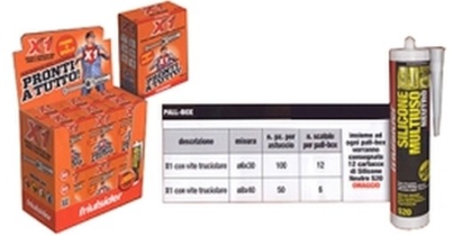 ESPOSITORE TASSELLI FM-X1 PALL-BOX
