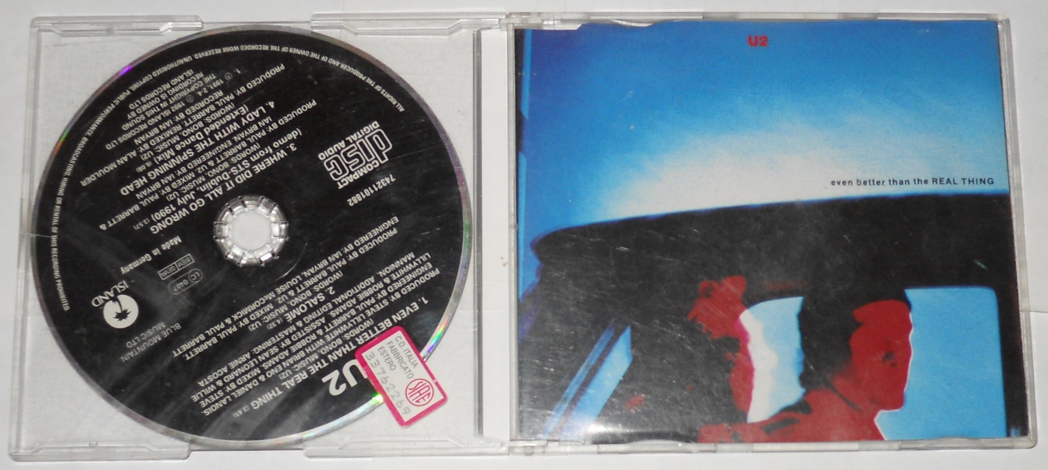 U2 - Even Better Than The REAL THING