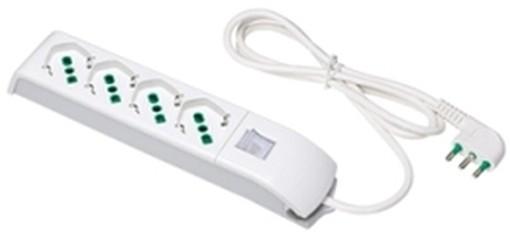 PRESE MULTIPLE 410100 4U+INERO BIANCO 