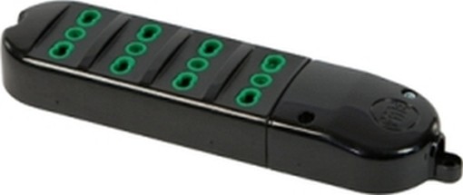 PRESE MULTIPLE 41024 4U SENZA CAVO NERO 