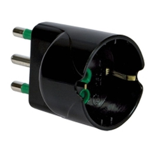 PEZZI 50-ADATTATORI FME 82611-E 16A NERO