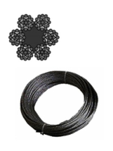 METRI 100-FUNE ACCIAIO 114 FILI D.MM. 4