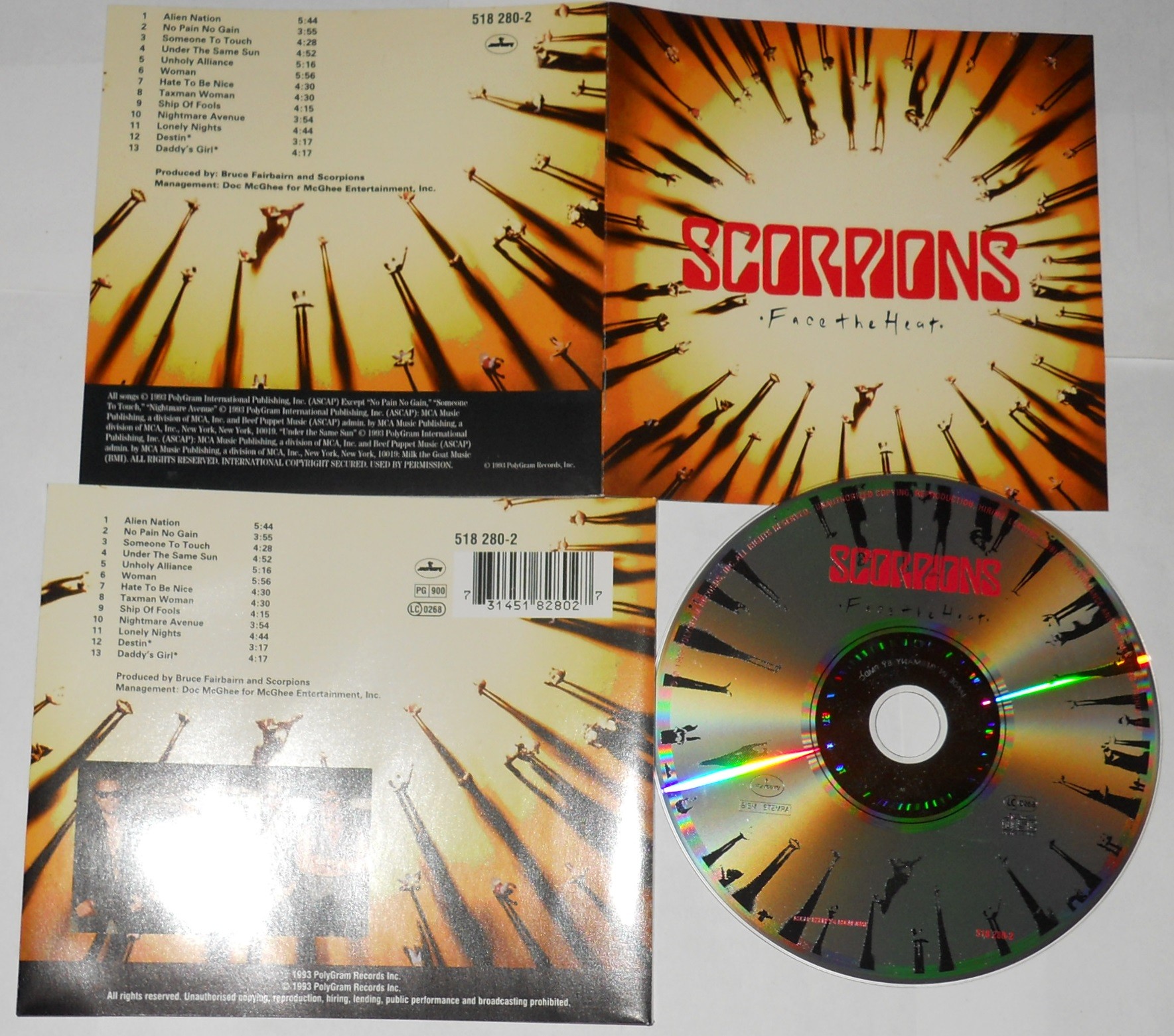 Scorpions - Face the heat