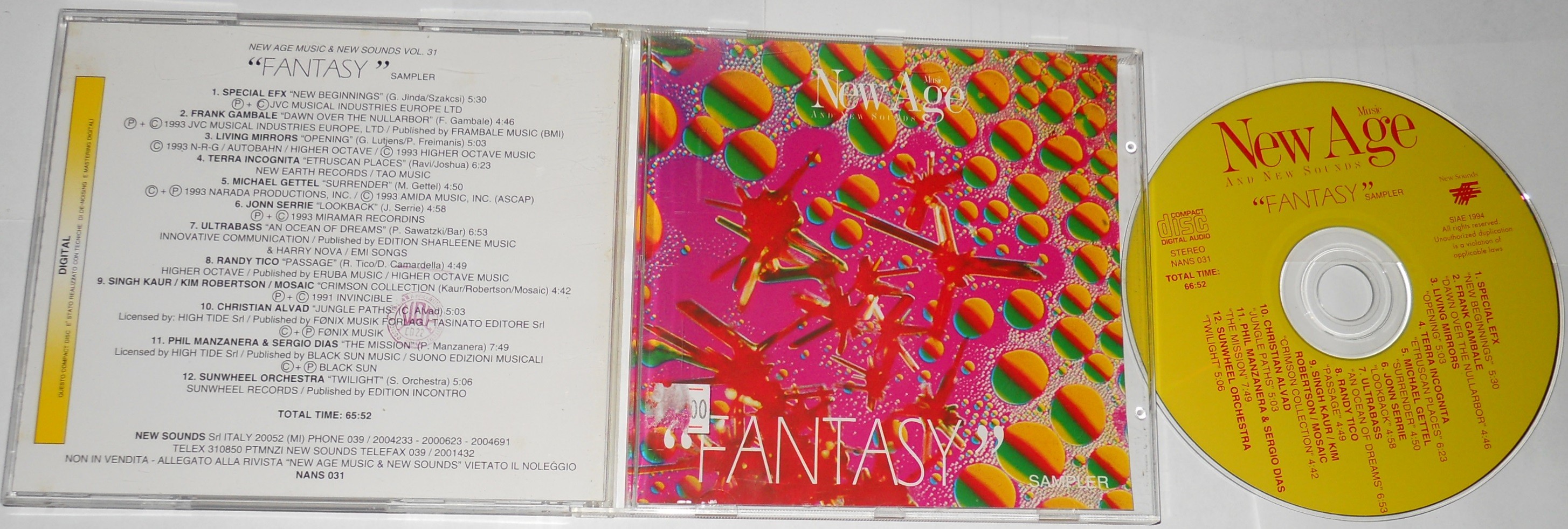 New Age Music & New Sounds Vol. 31: Fantasy 
