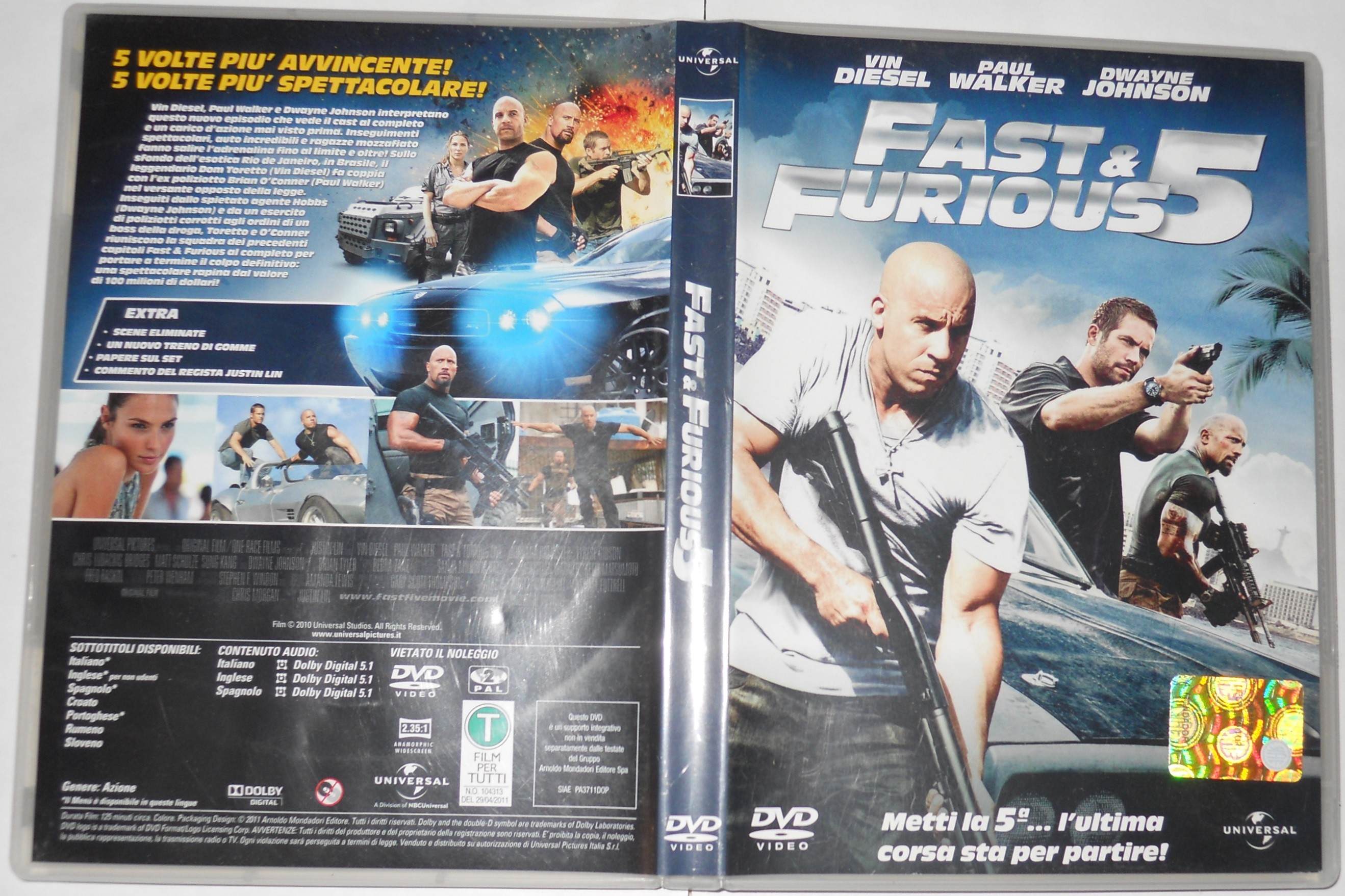 Fast & Furious 5 - DVD Editoriale