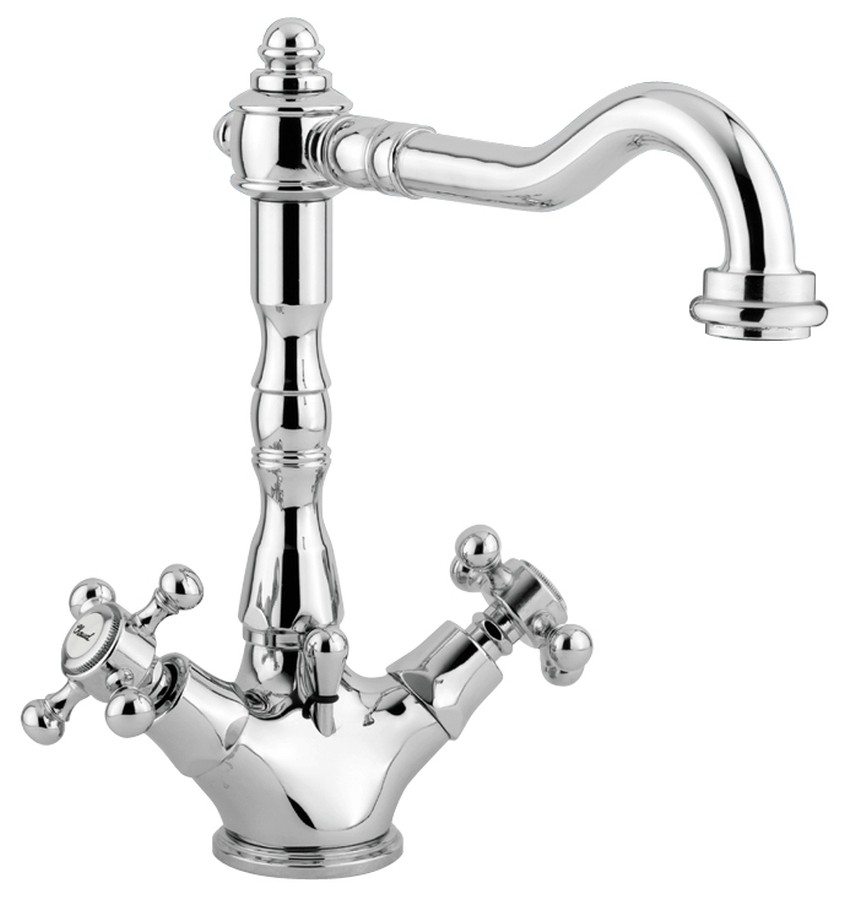 CAMILLA Gruppo monoforo lavabo Scarico Automatico 1"