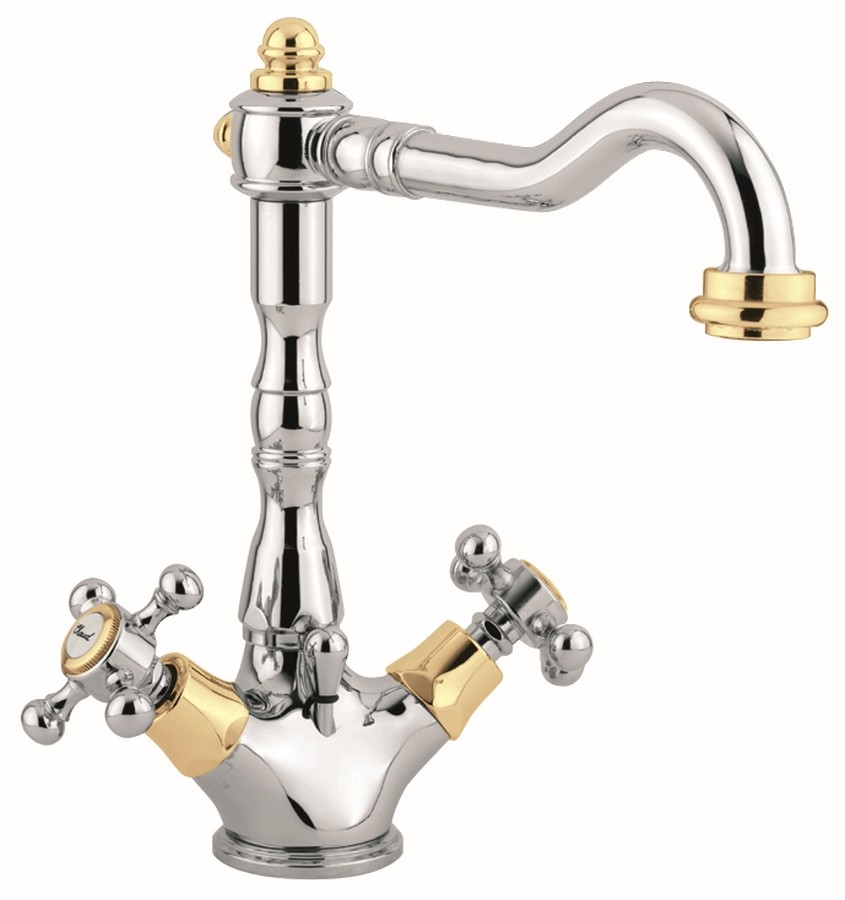 MELISSA Gruppo monoforo lavabo Scarico Automatico 1'1/4