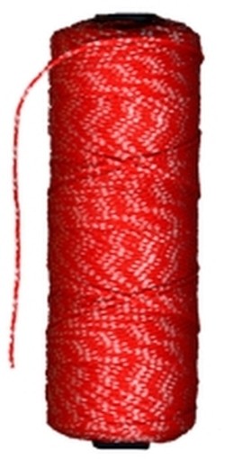 PEZZI 15-FILO EDILIZIA ROSSO 200-BOBINA