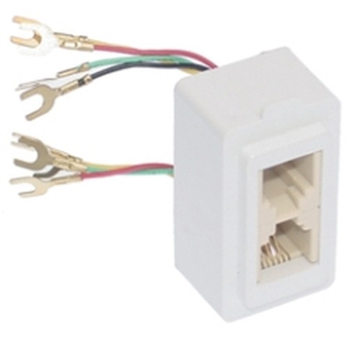 PEZZI 12-FRUTTI PRESE TELEFONICHE 1 PLUG 6/4
