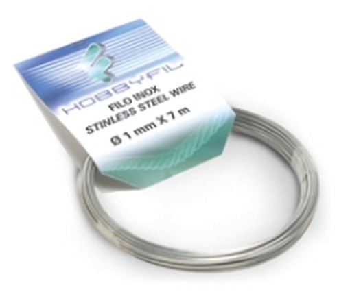 ROTOLI 20-FILO INOX D.MM.0,60 M.20