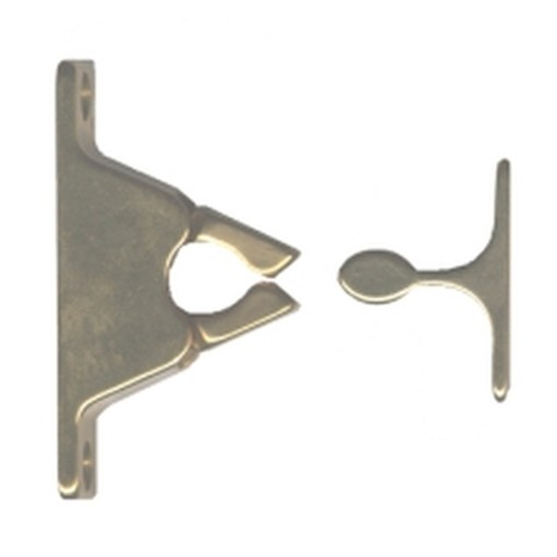 PEZZI 25-FERMAPERSIANE A PINZA OTTONE LUCIO