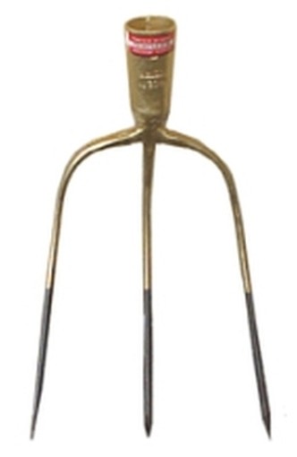 FORCHE STYRIA 3 DENTI ORO