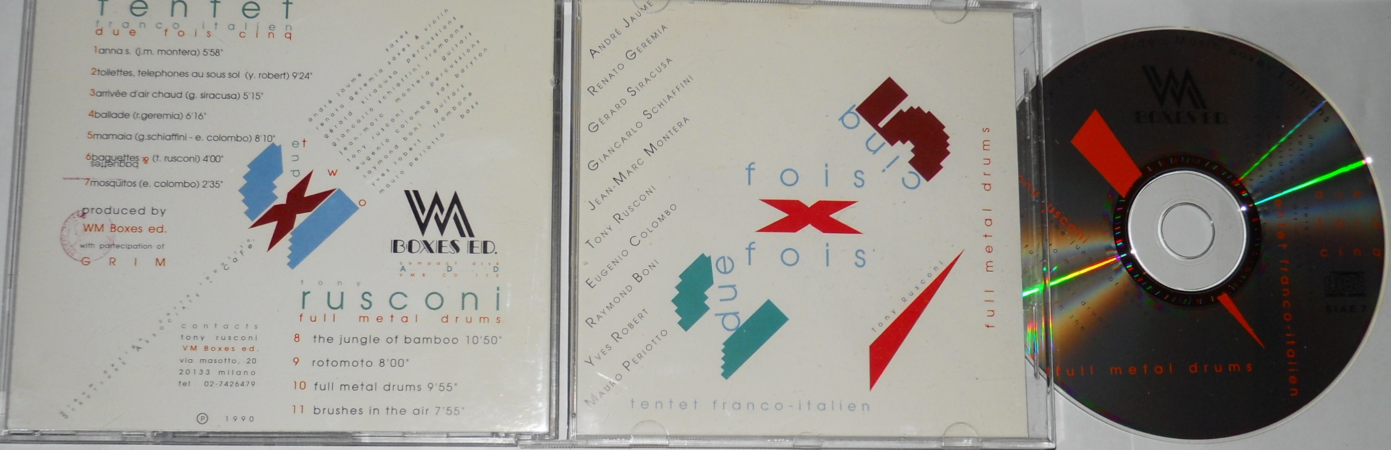 Tony Rusconi -  Tentet Franco Italien