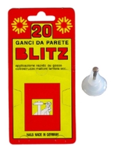 BLISTER 28-GANCI BLITZ 1 PUNTA 20PZ