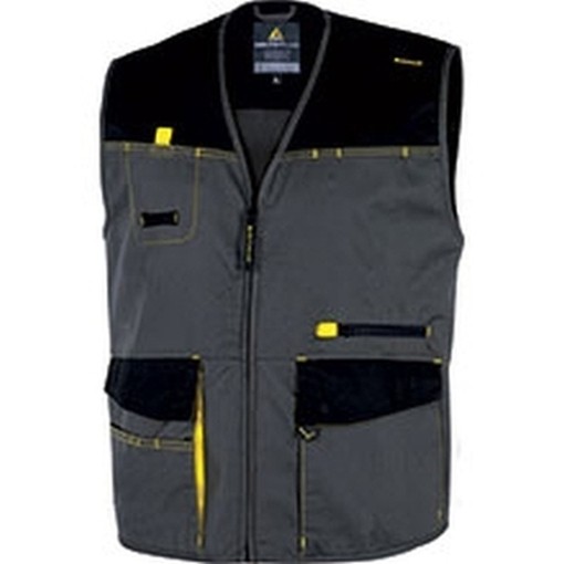 GILET D-MACH GRIGIO L
