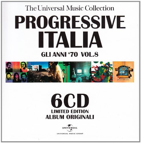 Progressive Italia 70-Vol.8 Cofanetto Progressive Italia CD