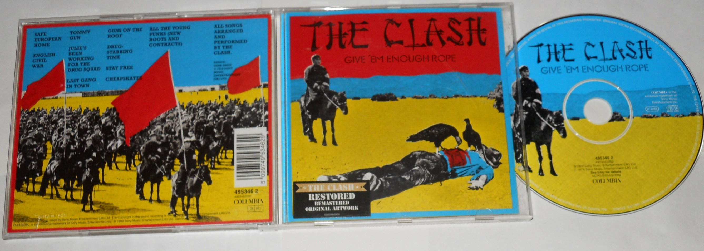 The Clash - Give'Em Enough Rope