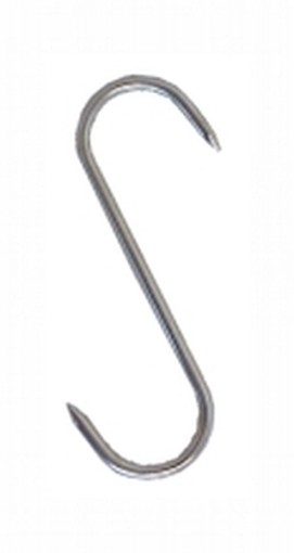 PEZZI 10-GANCI MACELLAIO INOX MM.140X5