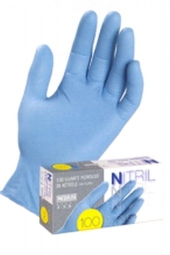 GUANTI DA LAVORO NITRILE NITRIL 8-8,5 L