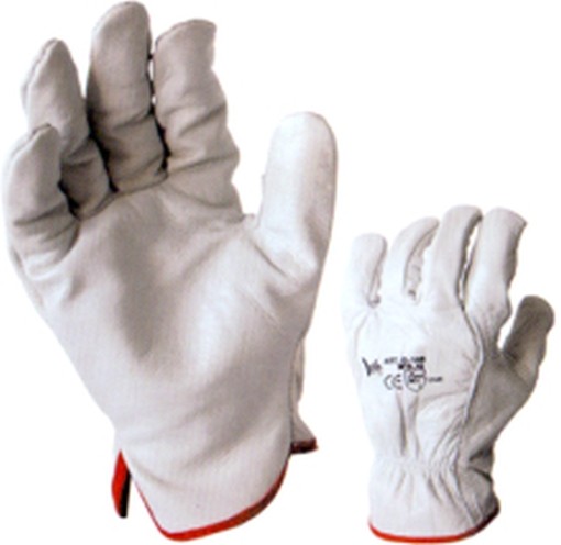 PAIA 12-GUANTI DA LAVORO VEGA G148B PELLE B/R.10