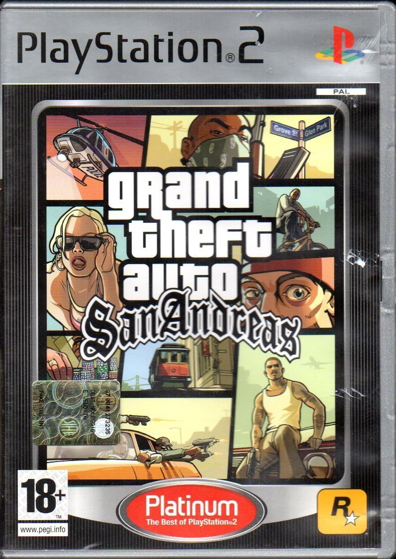 Take-Two Interactive GRAND THEFT AUTO SAN ANDREAS - PS2