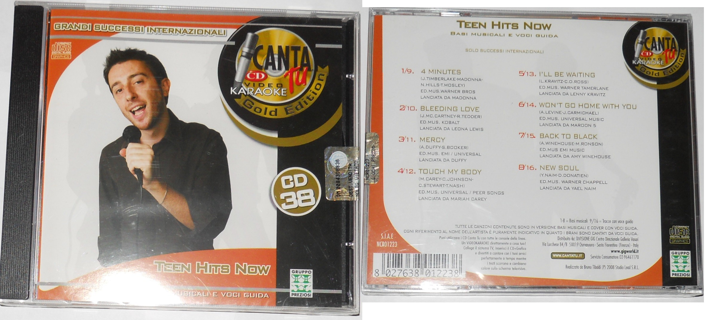 Canta TU CD 38: Teen Hits Now