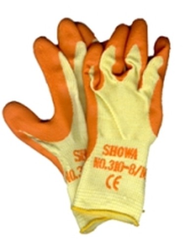 PAIA 10-GUANTI DA LAVORO SHOWA 310/ 9 L ARANCIO