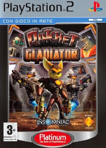 Ratchet & Clank Gladiator - Platinum Edition, PS2