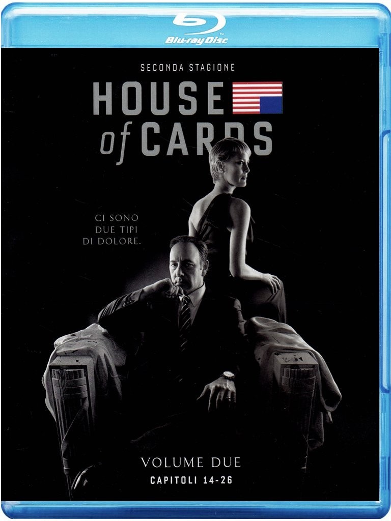 House Of Cards stagione 2 - Stagione 02 (4 Blu-Ray). Consegna in 24 ore con corriere espresso