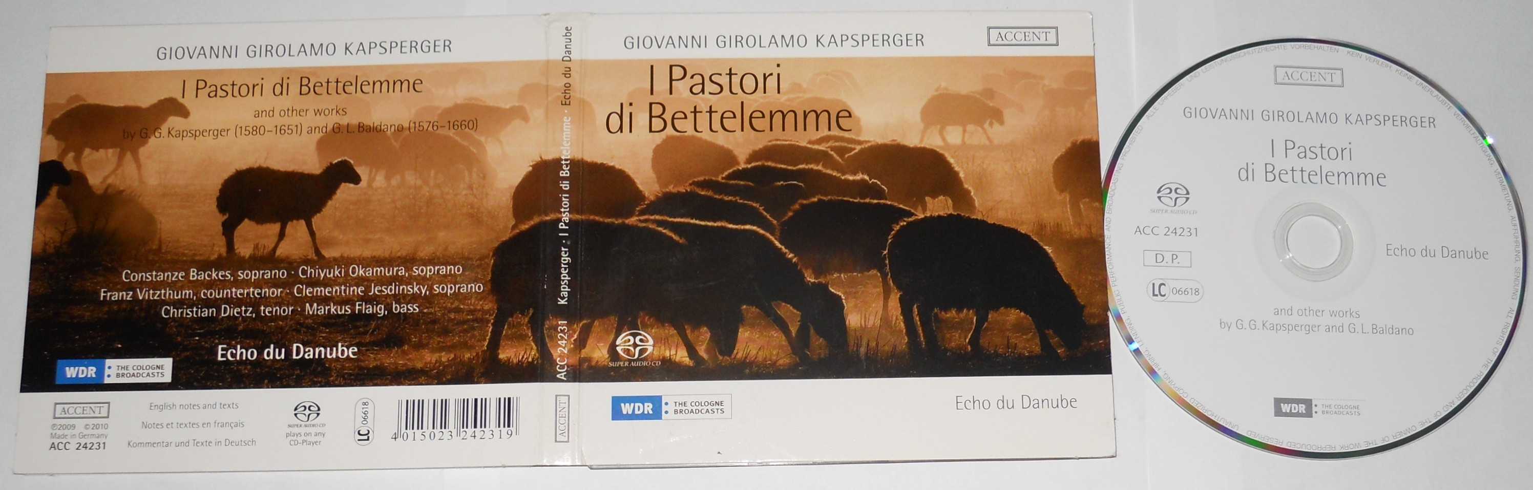 Giovanni Girolamo Kapsperger - I Pastori di Bettelemme