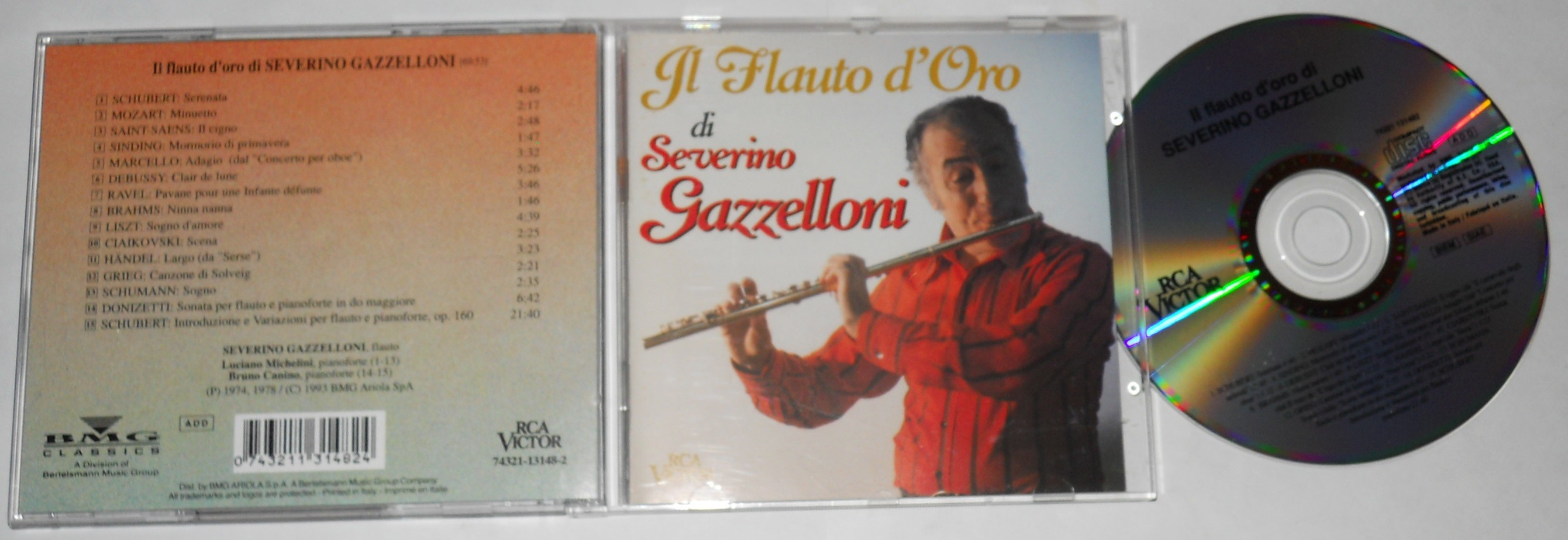 Il Flauto d'oro di Severino Gazzelloni 