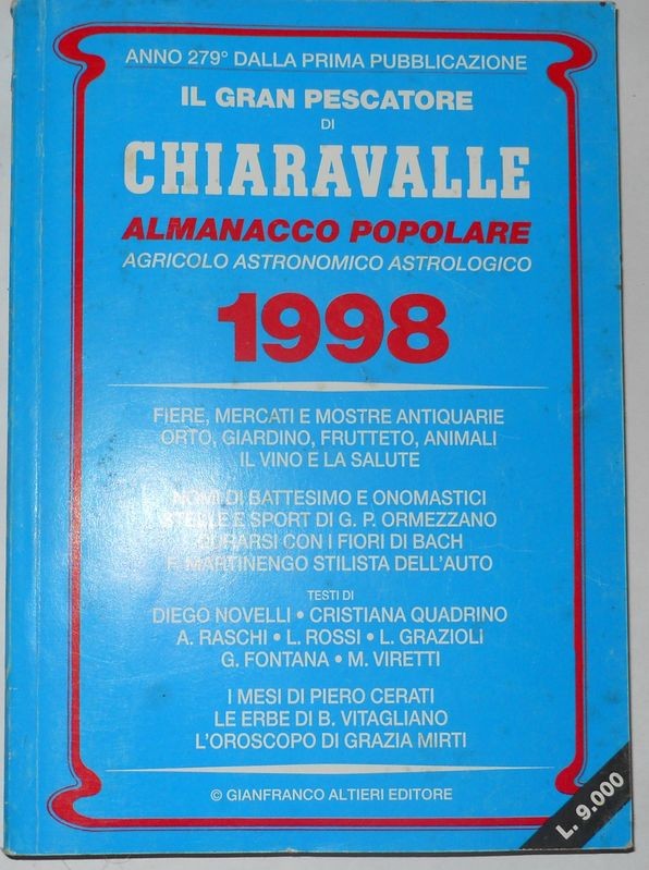 Il gran pescatore di Chiaravalle Almanacco 1998Gianfranco Altieri