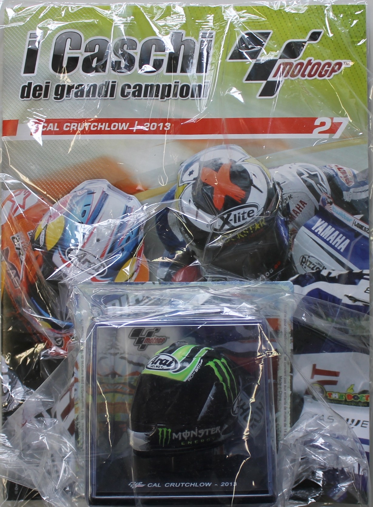 I caschi dei grandi campioni n.27. Cal Crutclow 2013. Scala 1:5 De Agostini
