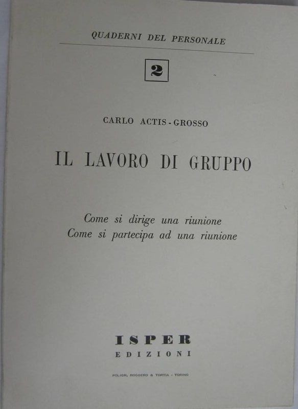 Il lavoro di gruppo