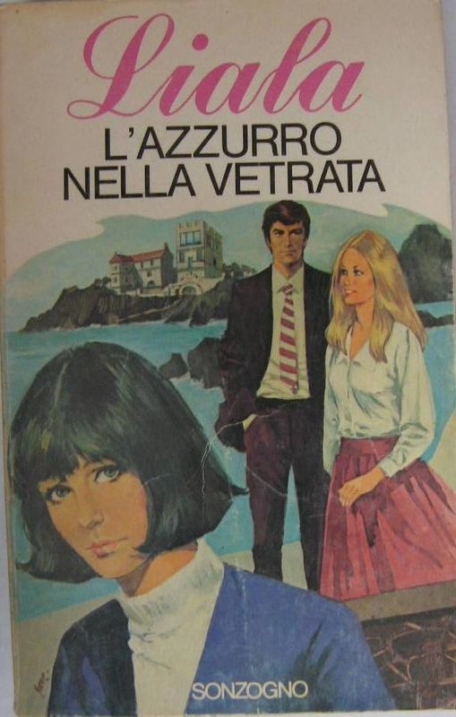L'azzurro nella vetrata